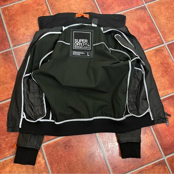 Superdry Moody Bomber Jacket in Black